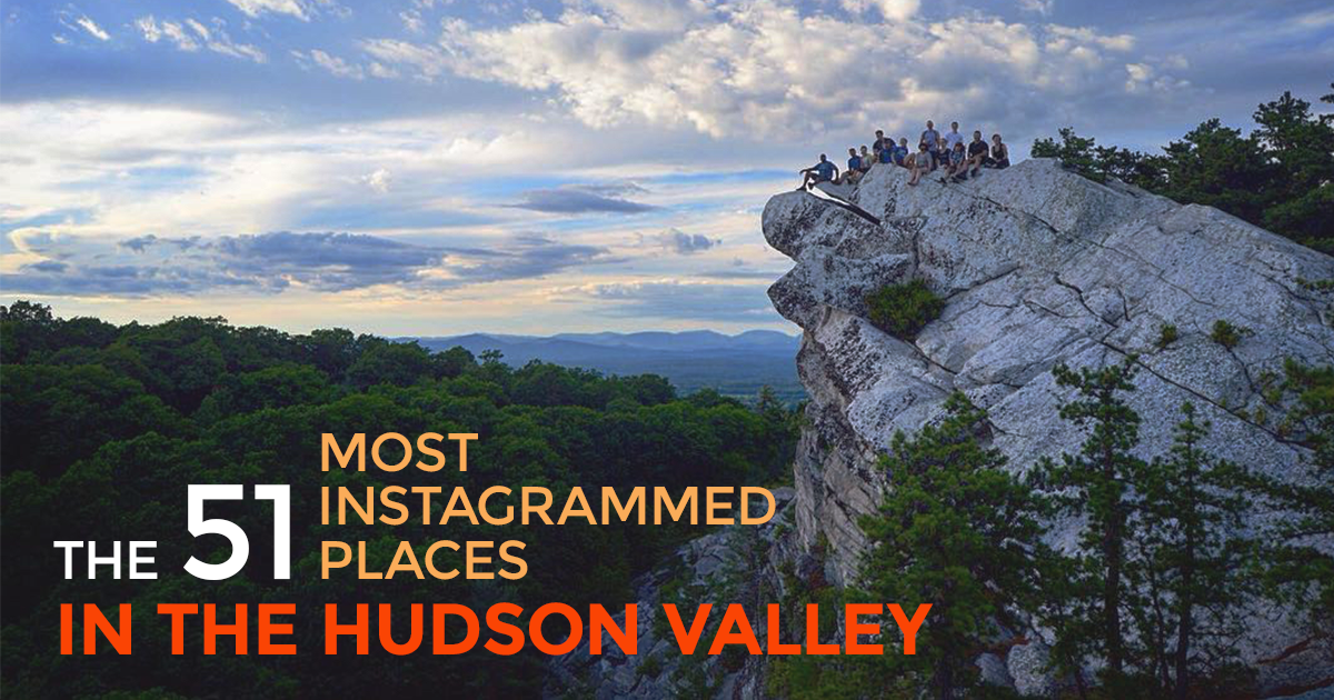 The 51 most instagrammed places in the Hudson Valley