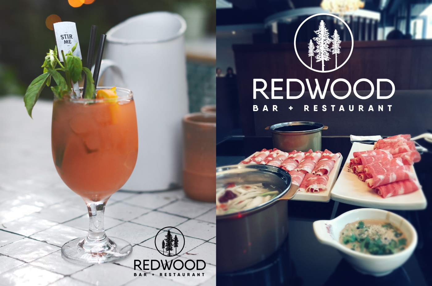Redwood Bar & Restaurant Branding
