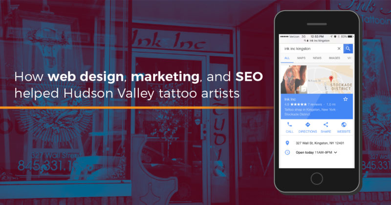 How web design, marketing, and SEO helped Hudson Valley tattoo artists How web design, marketing, and SEO helped Hudson Valley tattoo artists